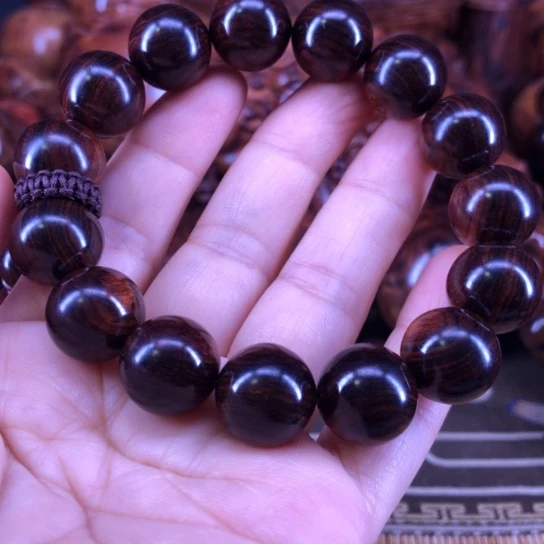 W***7手串/手链黄花梨/降香黄檀