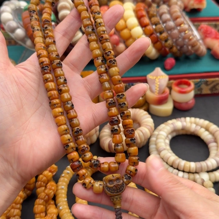 牛骨手串/手链8.8尺寸阿呆长串