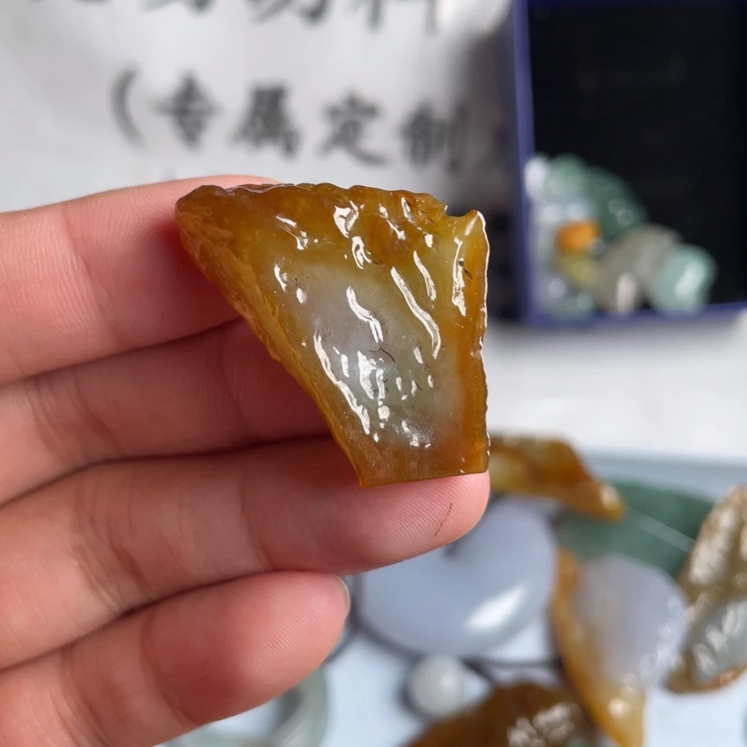 翡翠散珠翡翠一块