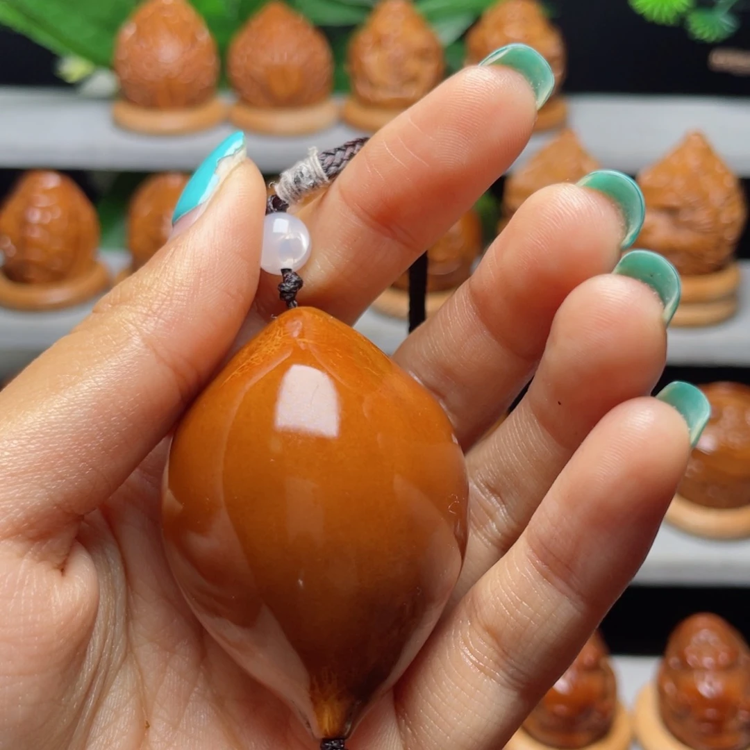 吊坠橄榄核༺**༻单面生命单子4.0蝴蝶