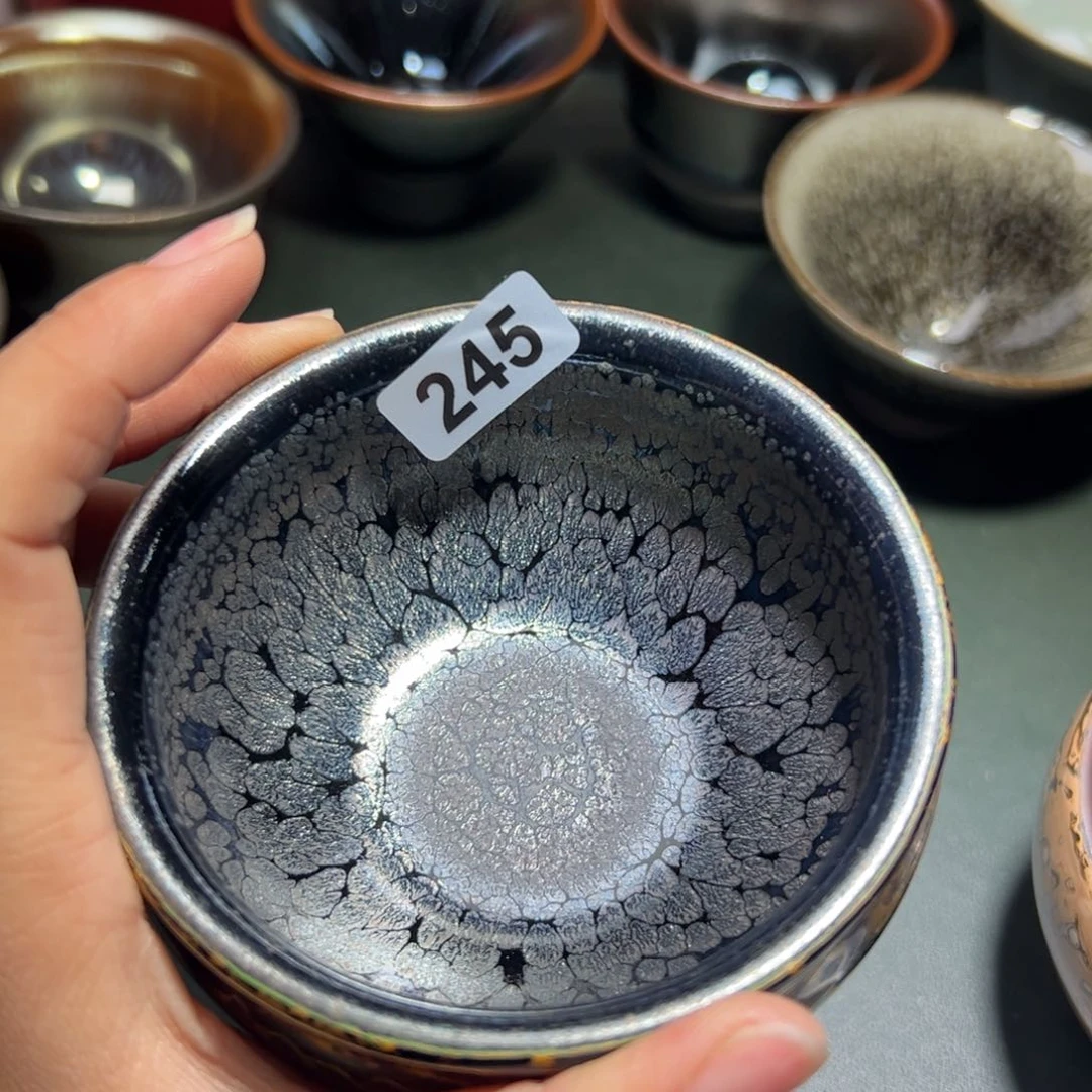 茶盏枫**秋全手工原矿原釉建盏