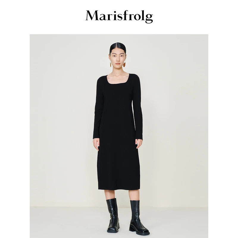 Marisfrolg/玛丝菲尔连衣裙A1BW3855M