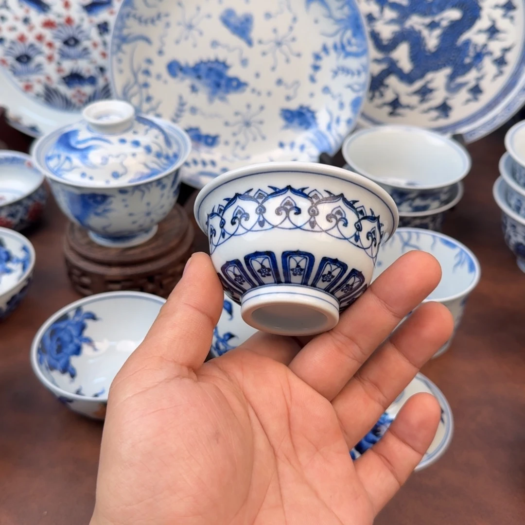 摆件陶宝相小压手