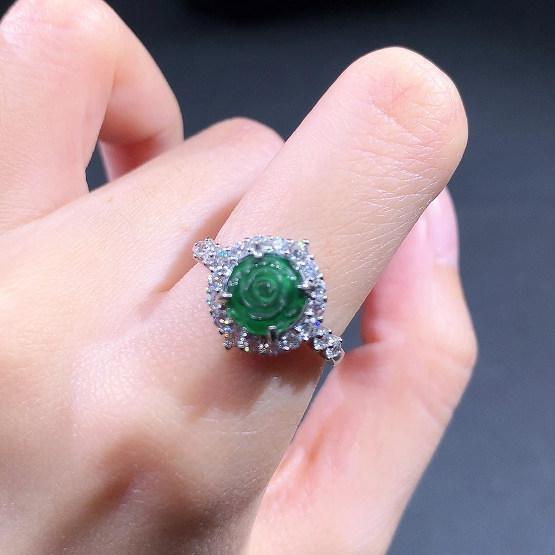 未镶嵌戒指翡翠翡翠