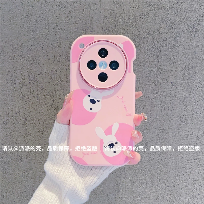 (OPPOfindx8系列)金属小胖妹适用OPPOfindx8/Pro/x8S/ultra手机壳