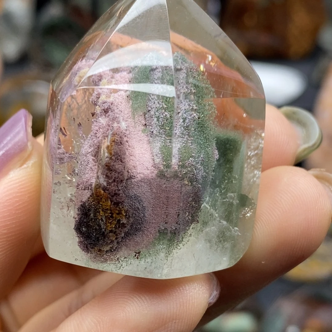 水晶未镶嵌珠宝半成品