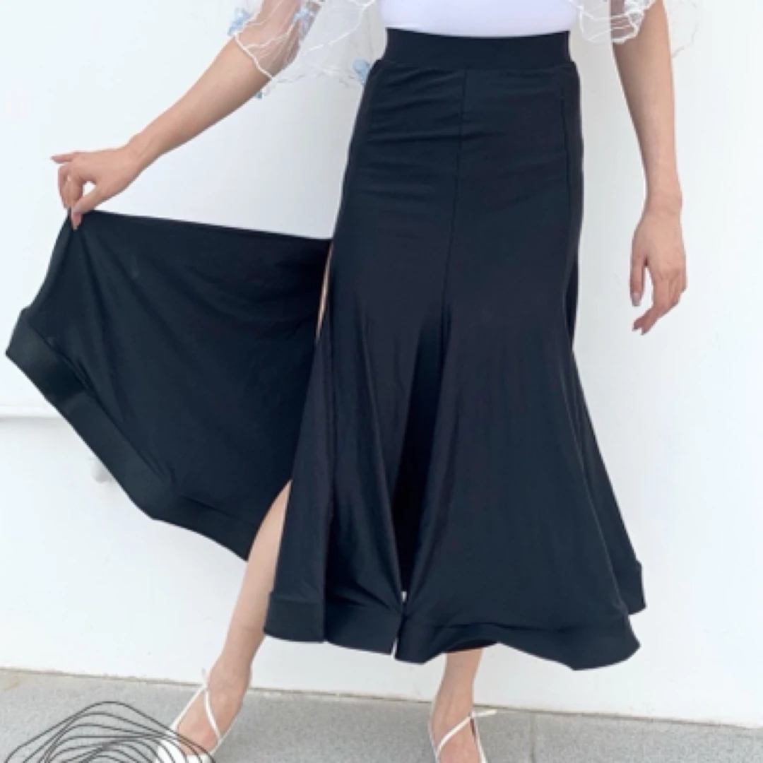 #DM Design 摩登舞服 ｜开衩半裙