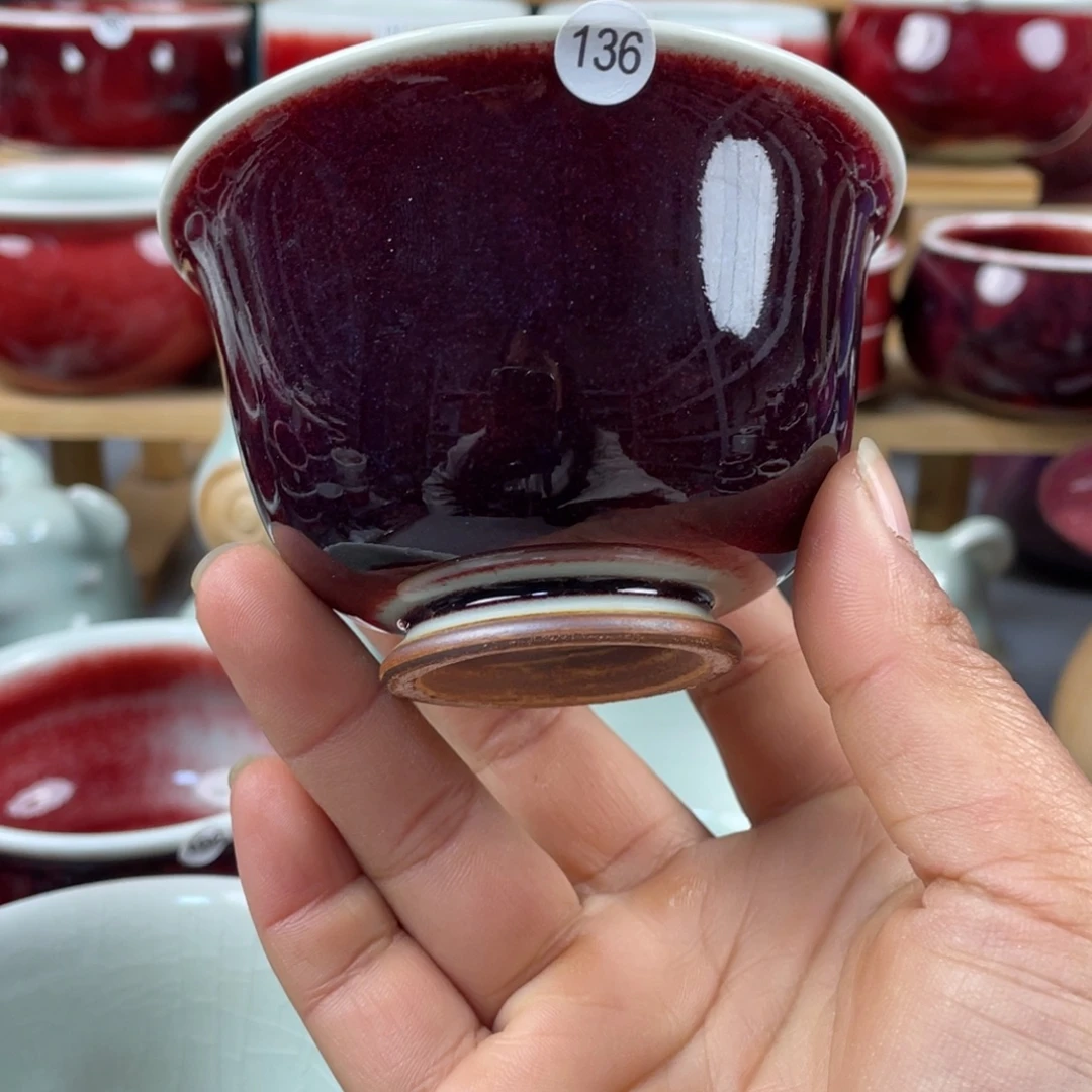 瓷片纯手工制作……微微瑕