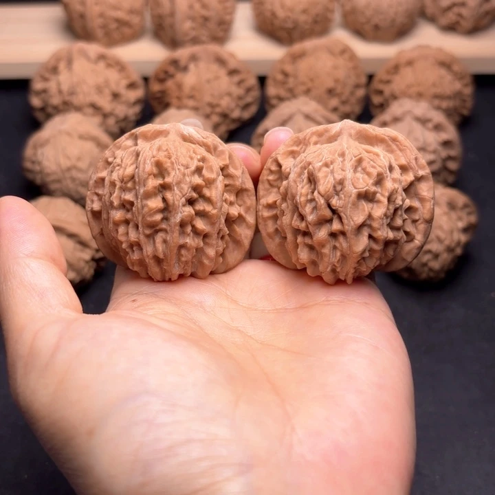 把件文玩核桃44四座楼