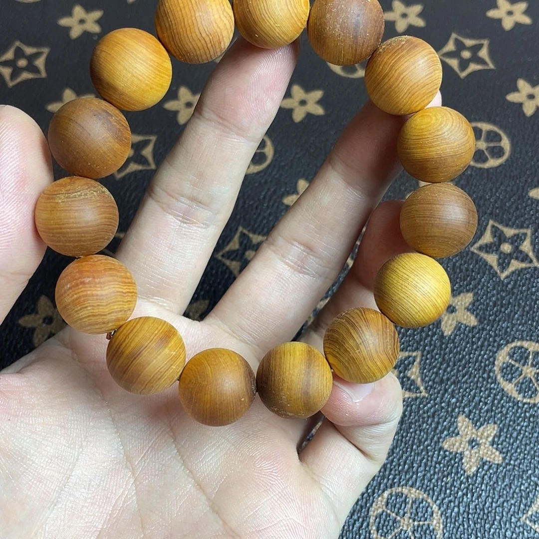 柏木（崖柏）崖柏陈化毛珠15mm