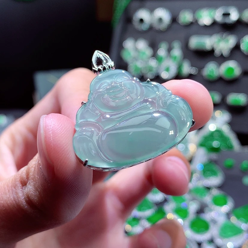 【闪购商品】翡翠未镶嵌颈饰挂件