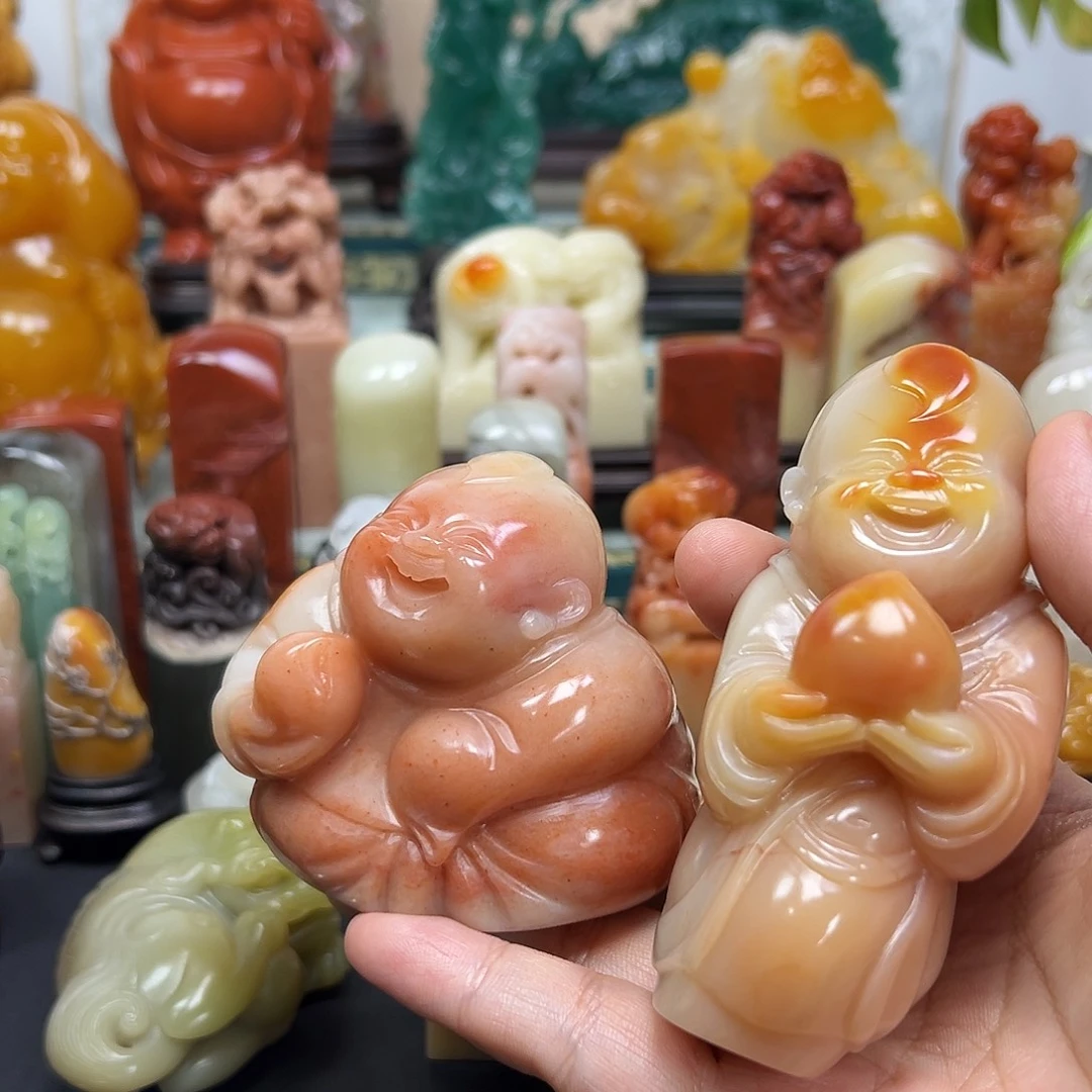 不***离印石寿山石印章雕刻工艺