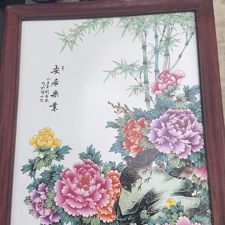 摆件瓷板画瓷板画