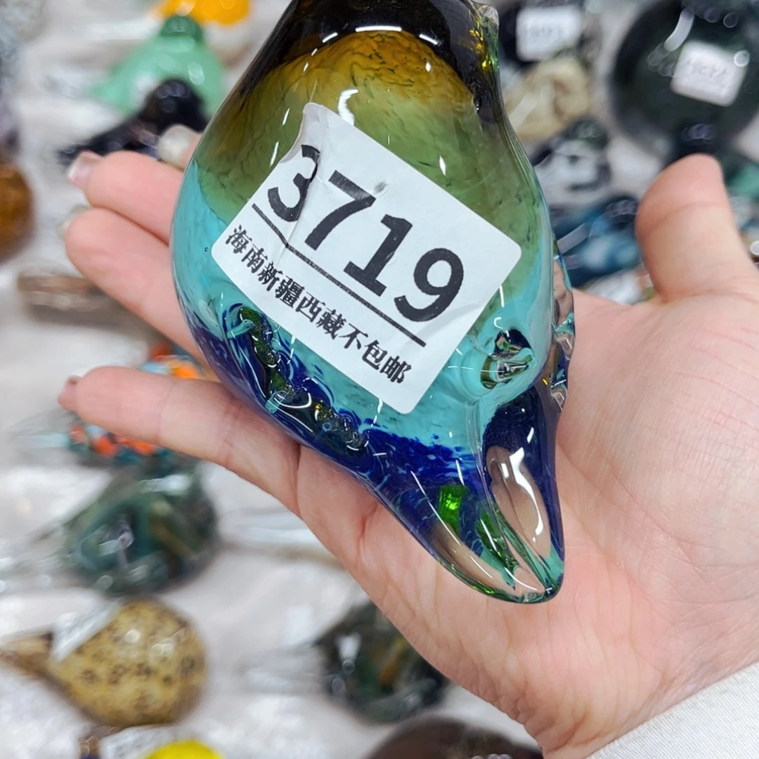 鸟3719 家悦美居琉璃花瓶