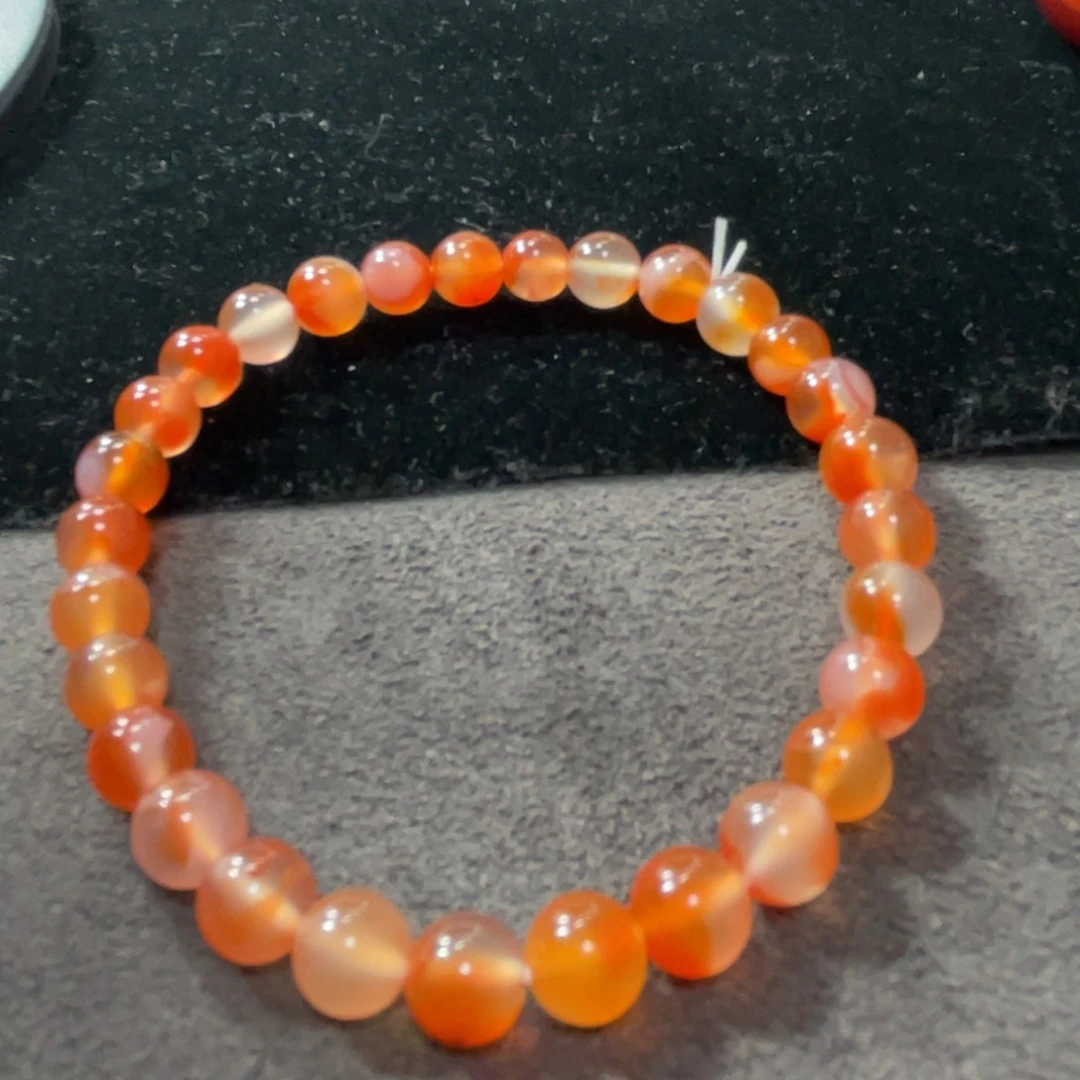 南红玛瑙项链未镶嵌