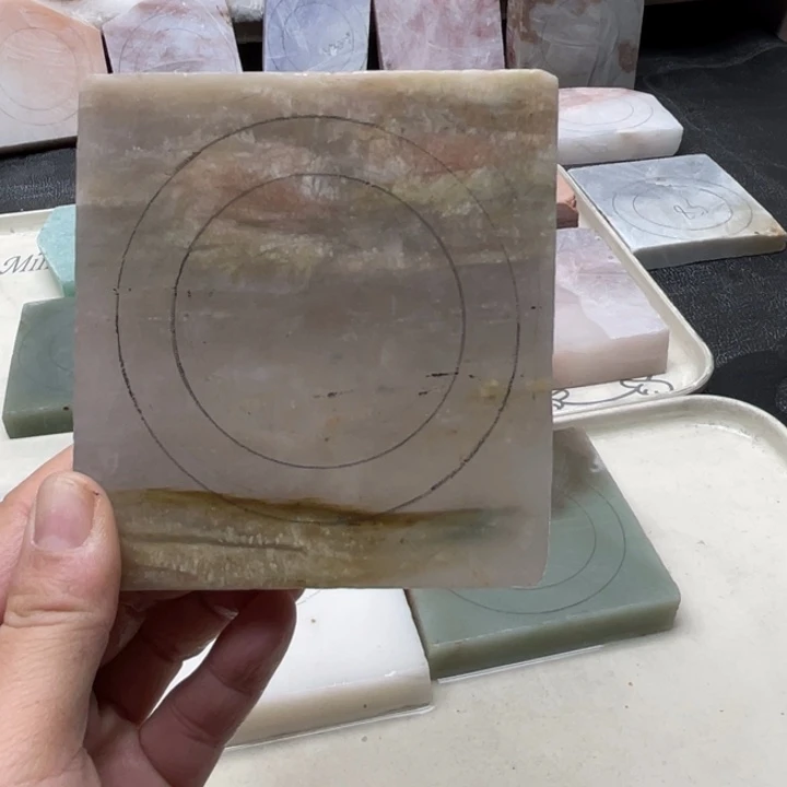 石英质玉未镶嵌定制冰翠