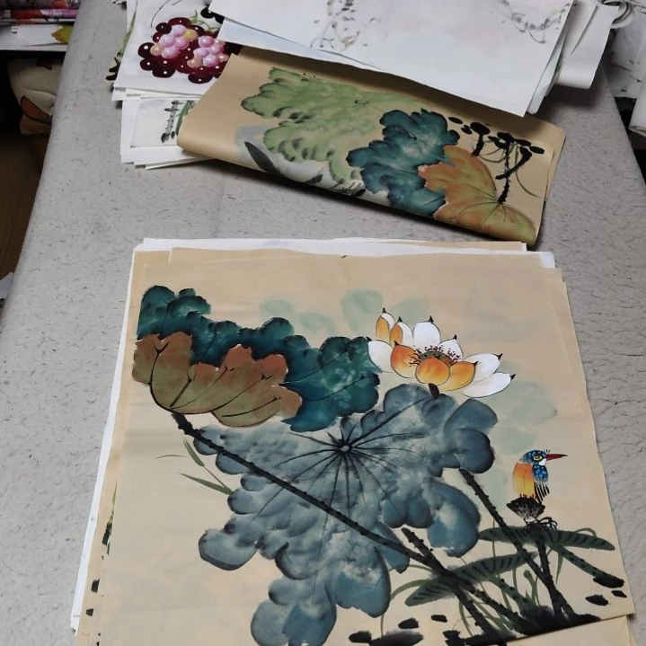 B***n国画国画花鸟花鸟花鸟