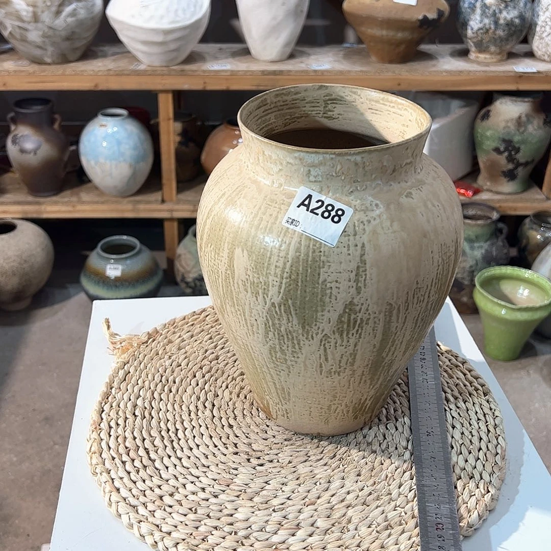 紫砂花瓶景德镇陶瓷高度