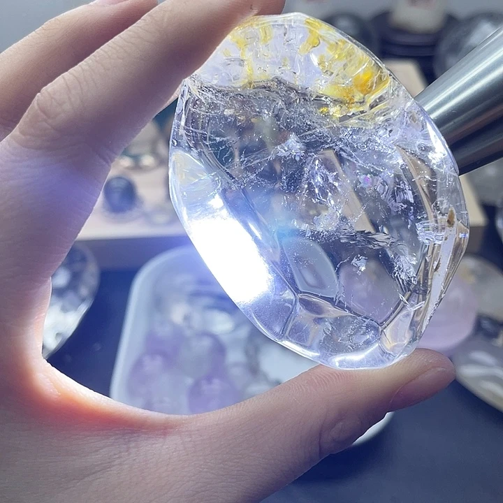 珠宝半成品未镶嵌发晶187水晶