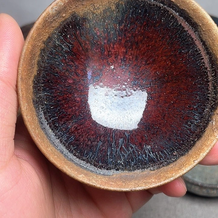 龙窑柴烧落灰特色,**。