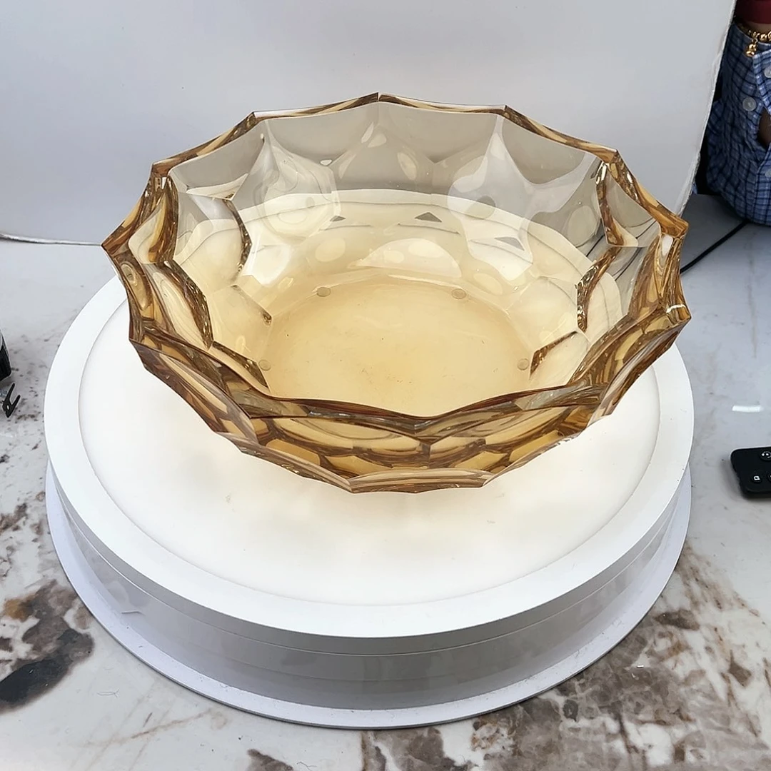 茶盏琉璃水晶果碗