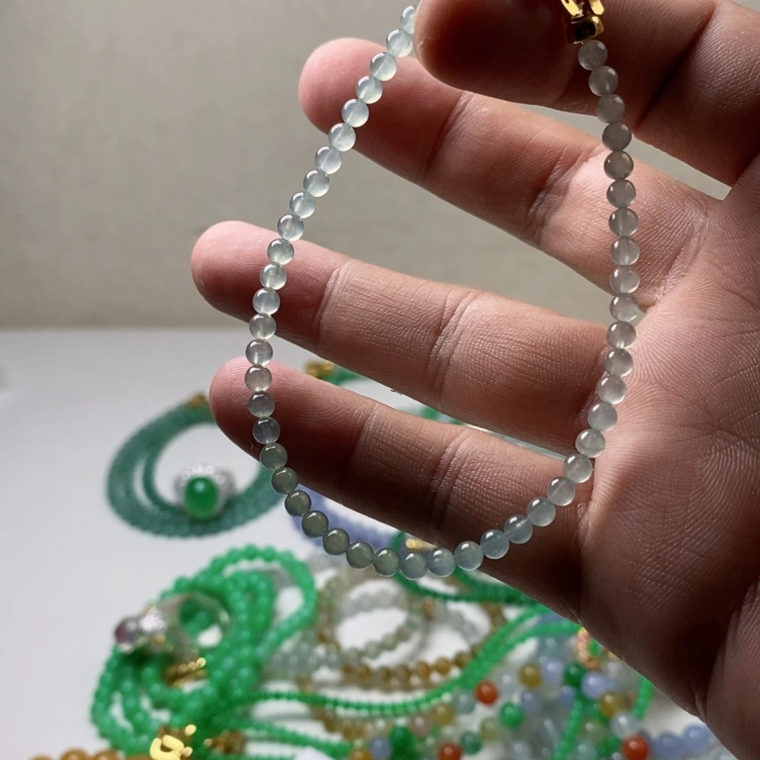 定制翡翠未镶嵌缅甸翡翠a货卡3.6