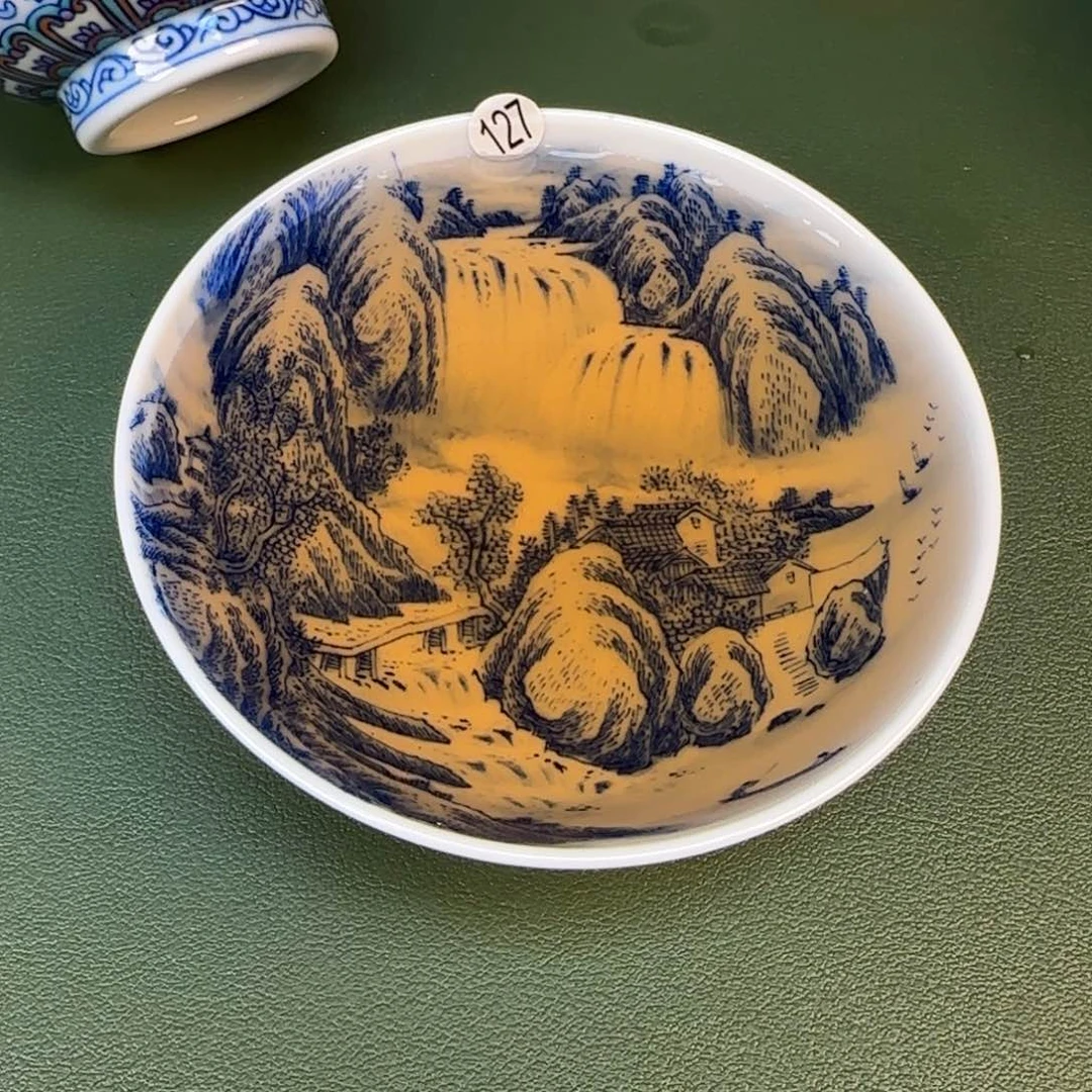 景德镇纯手工手绘茶具127