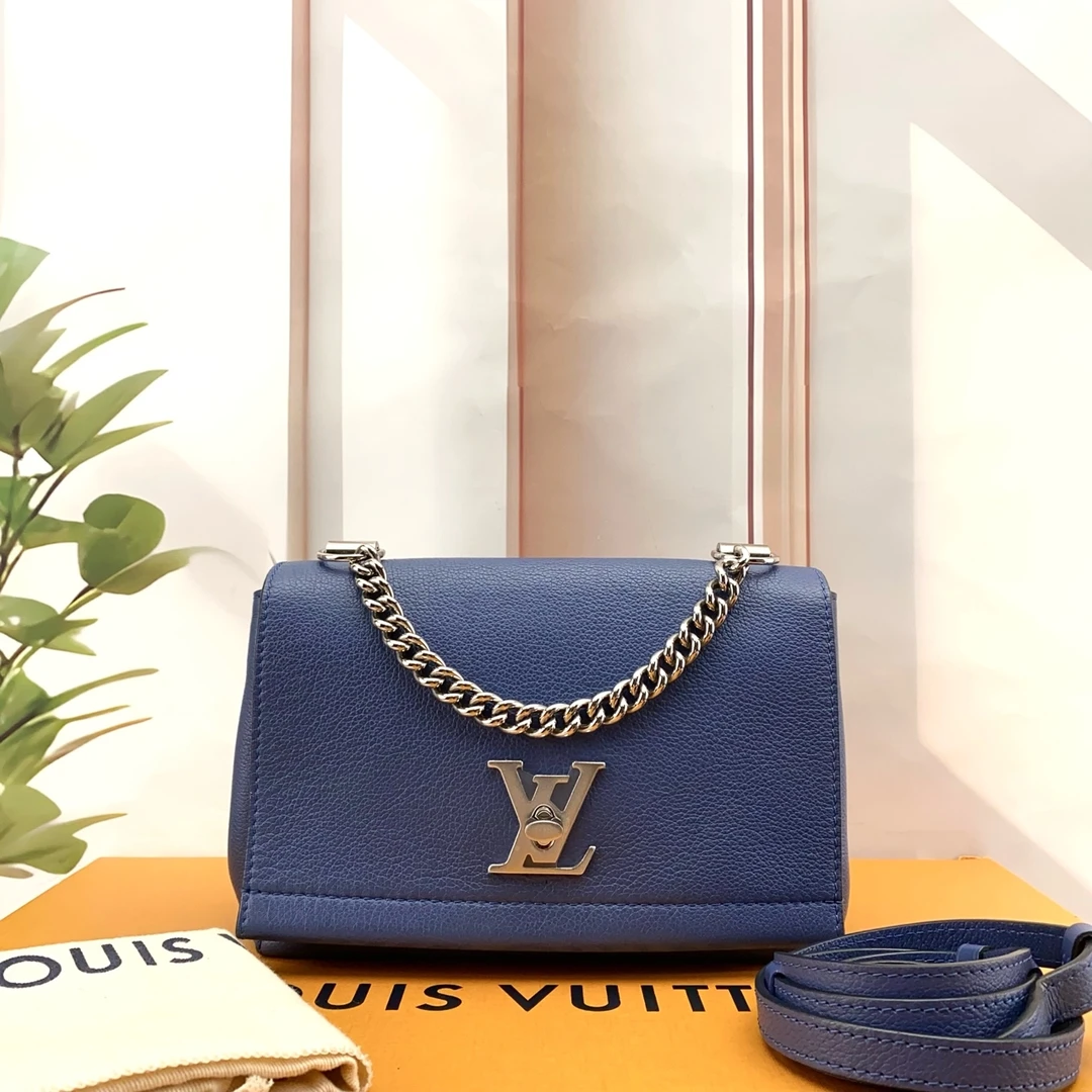 99新 LouisVuitton/路易威登 蓝色斜跨单肩包C53547 0532
