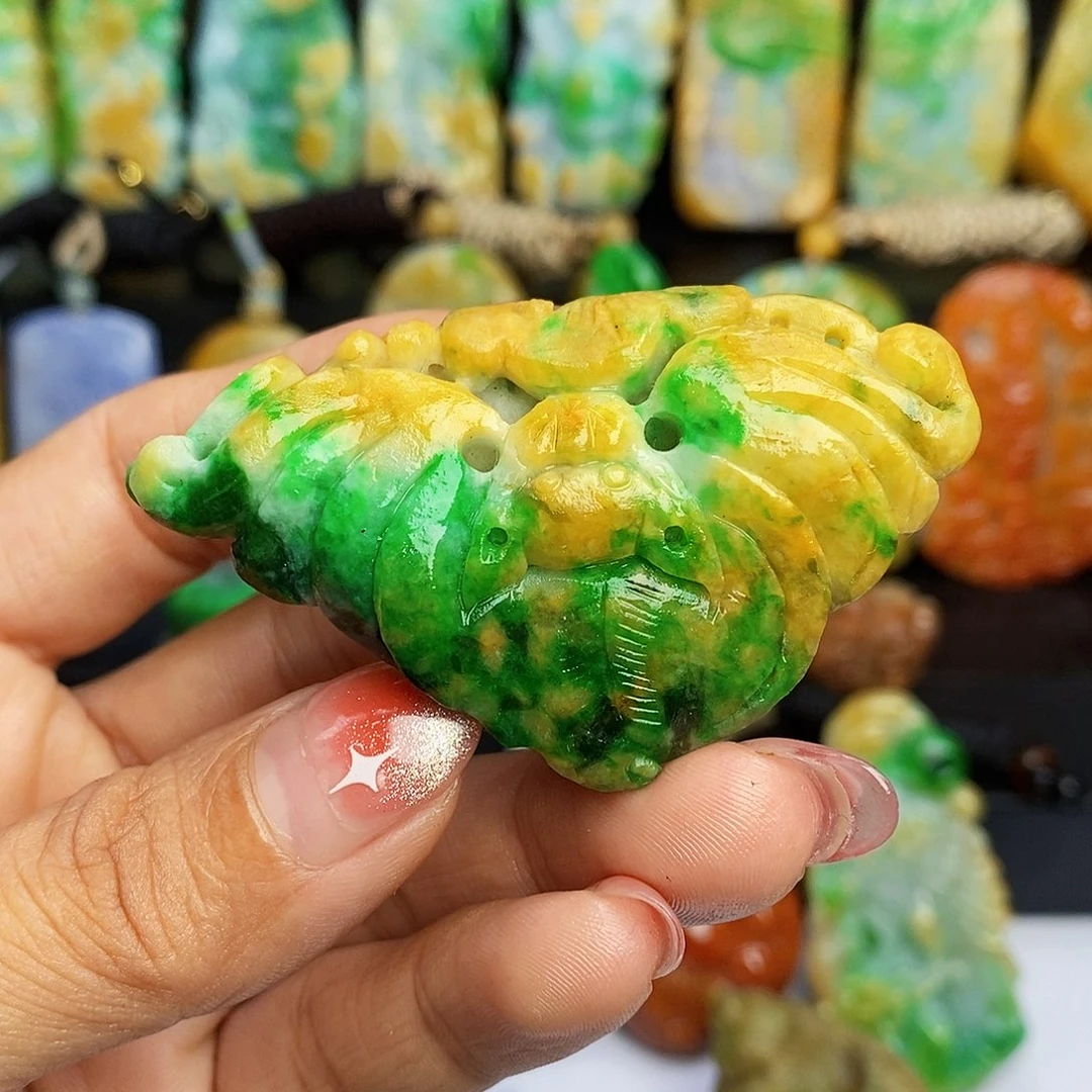 定制翡翠未镶嵌翡翠A货一物一证福利款