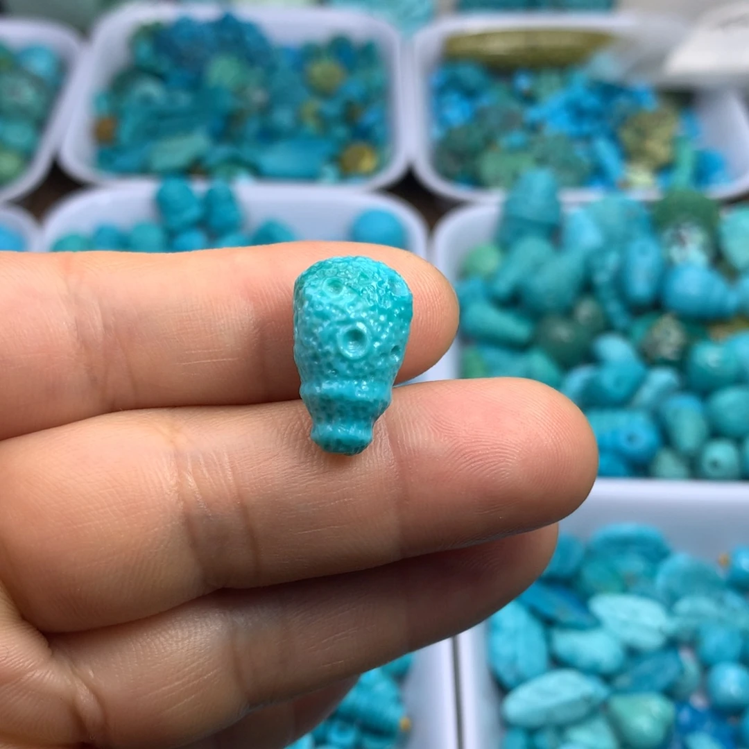 绿松石未镶嵌吊坠(不含链)