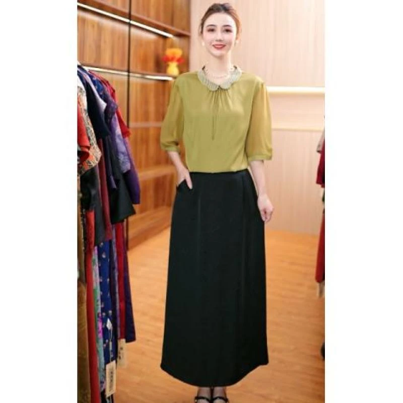 2836-18新款舒适时尚休闲半身裙