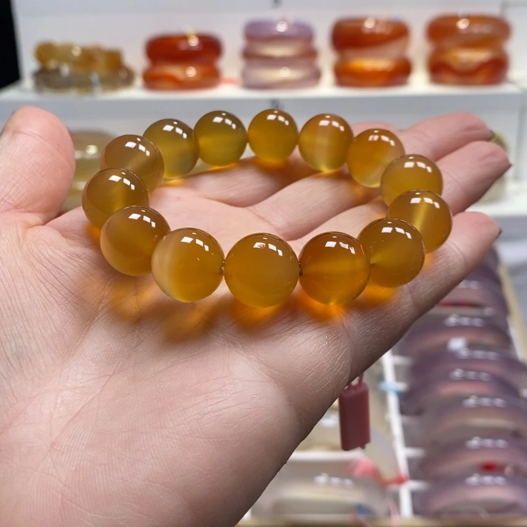 玛瑙/玉髓未镶嵌手串