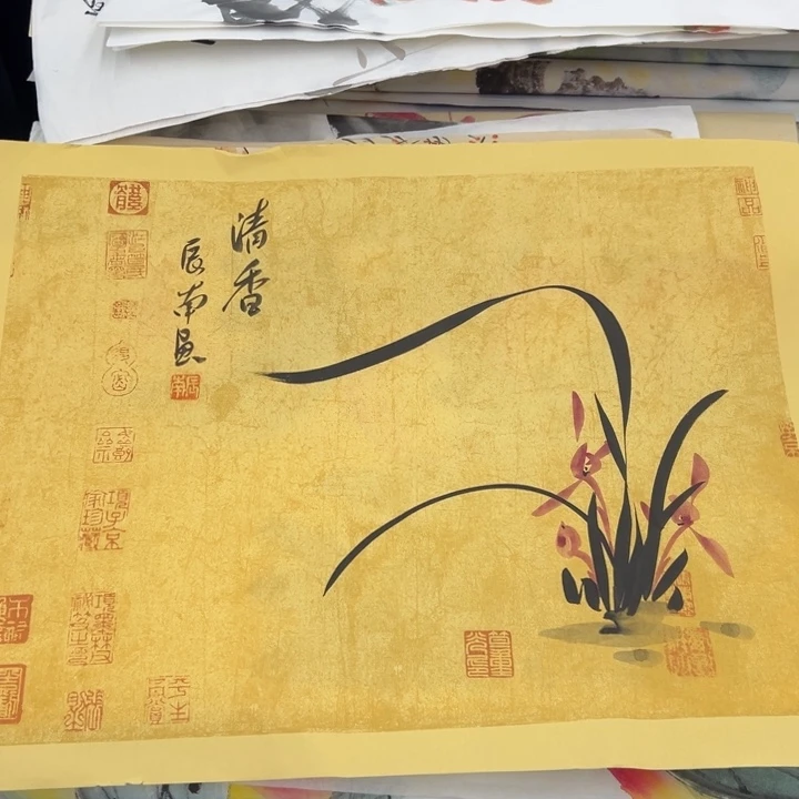 国画国画纯手绘作品