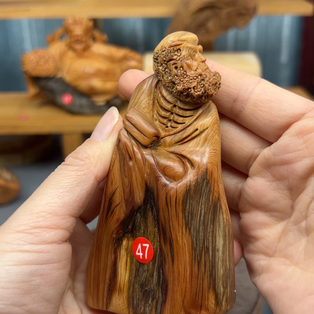 柏木崖柏木摆件手把件，36