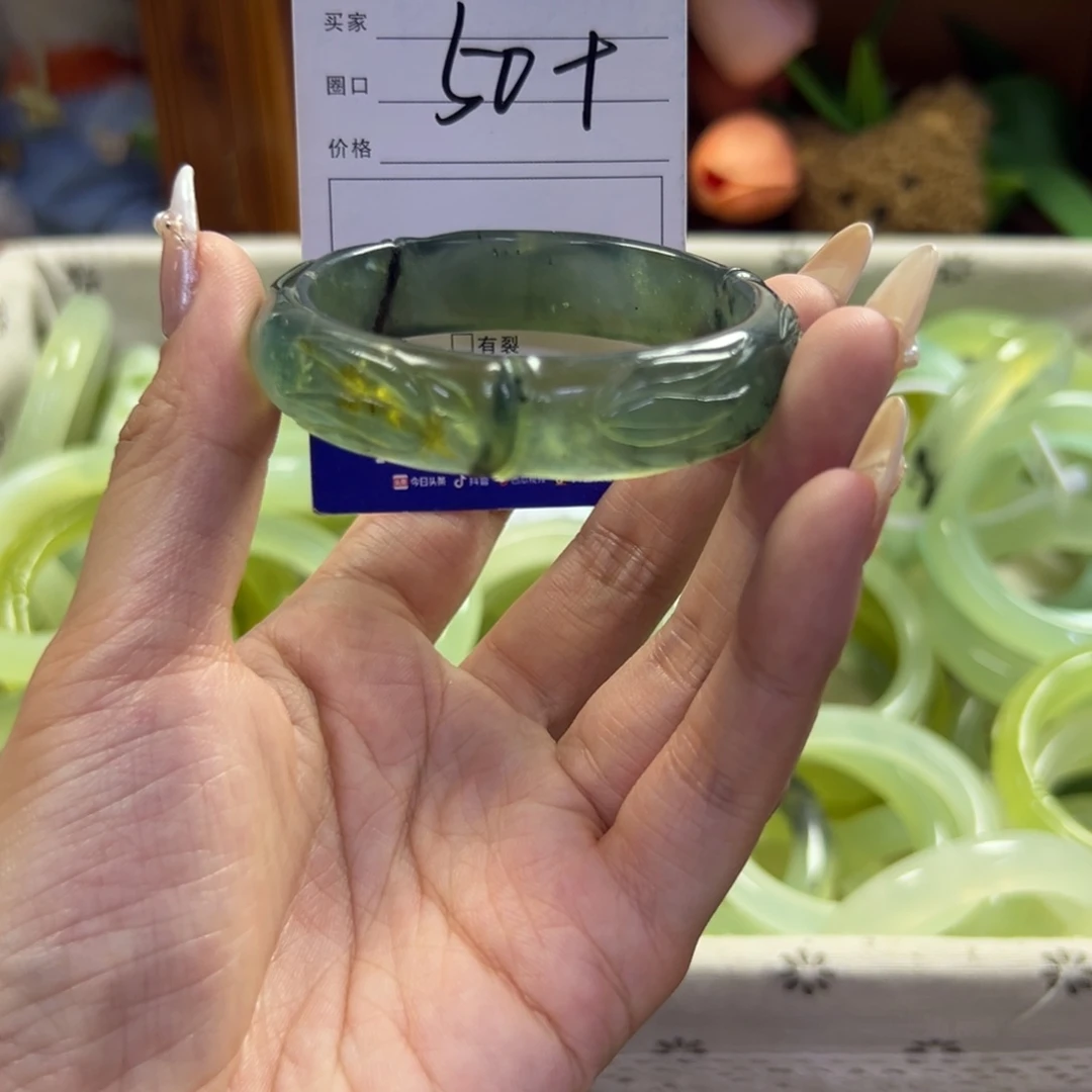 未镶嵌蛇纹石玉手镯187