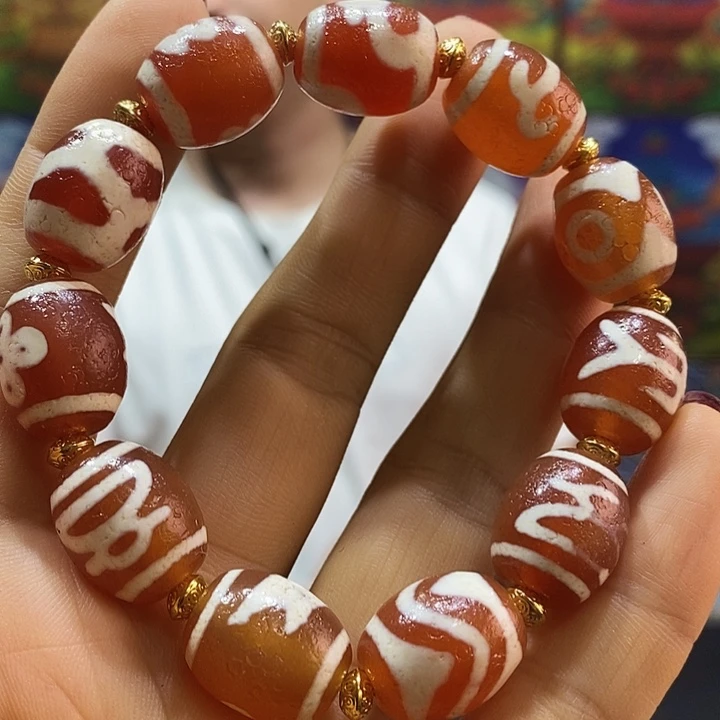 玛瑙/玉髓手链未镶嵌78