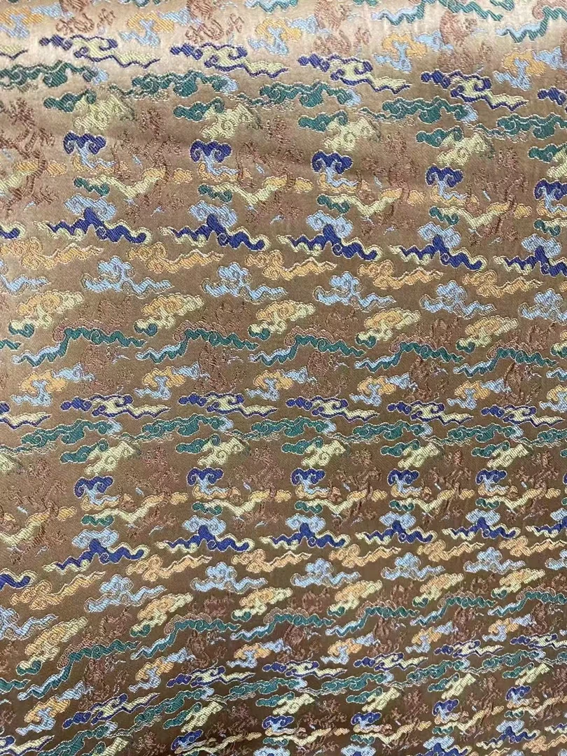 真丝丝绸宋锦织锦香云纱（）