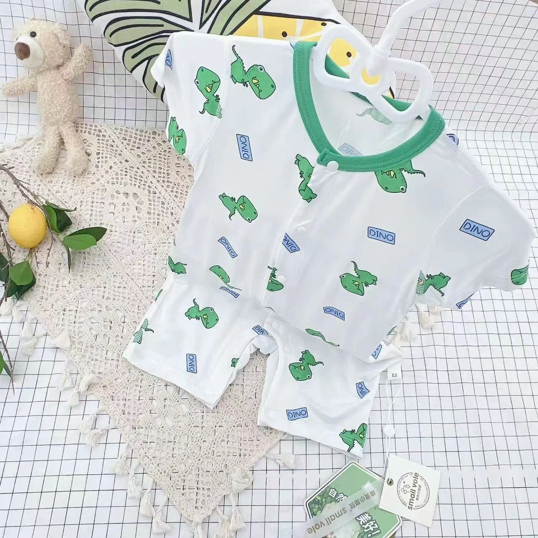 开档  夏款哈衣连体长袖短袖