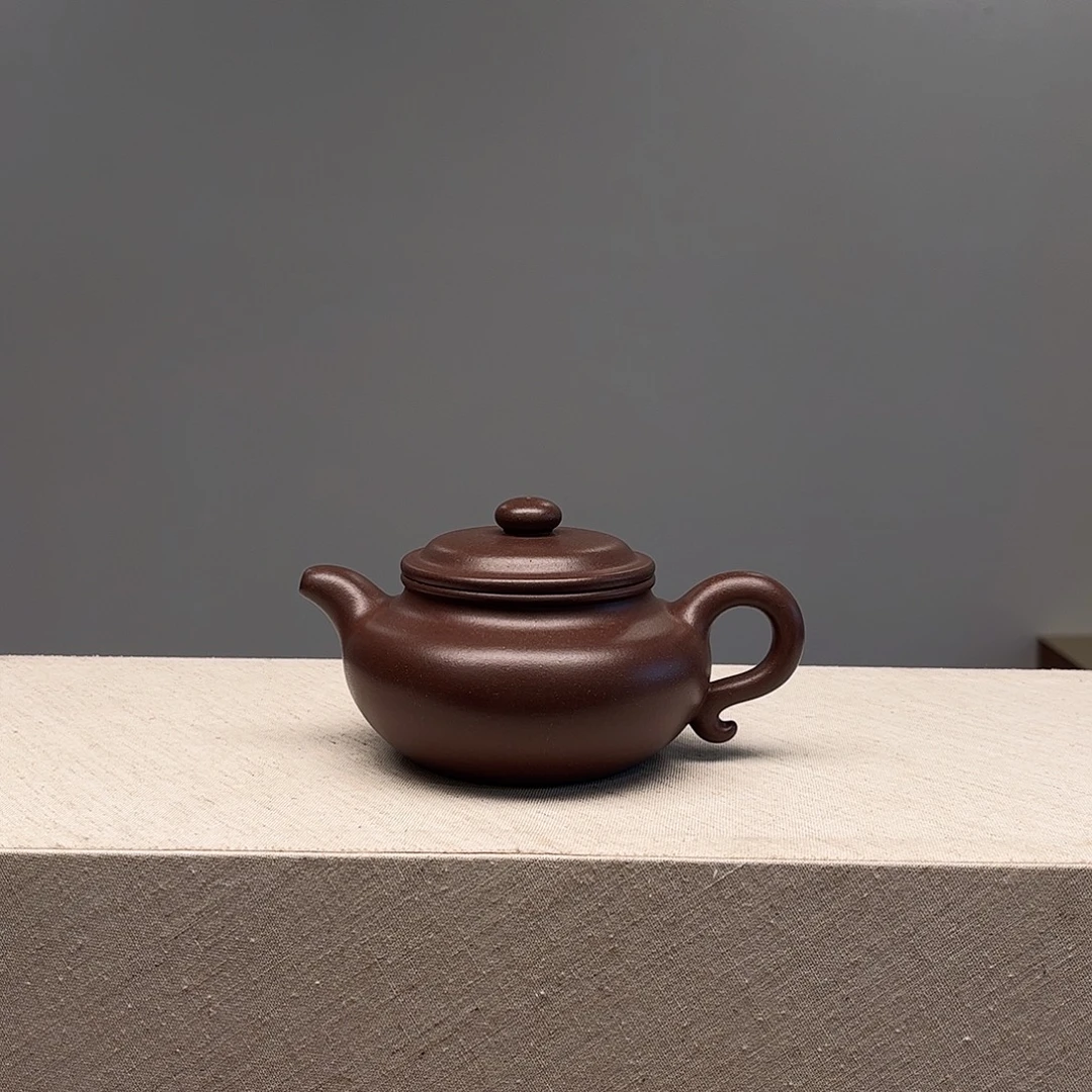 止***戈茶壶紫砂紫砂 原矿泥料