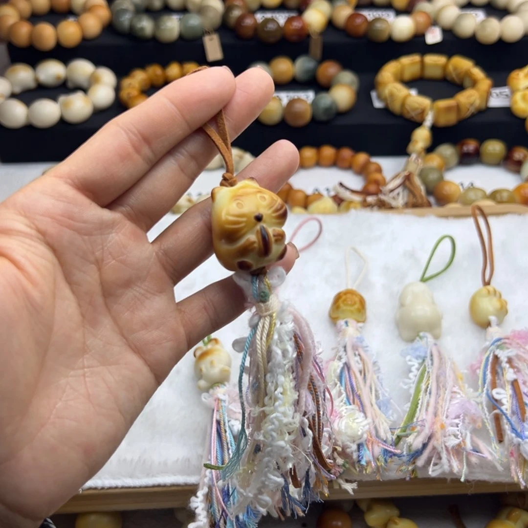 白玉菩提吊坠挂件