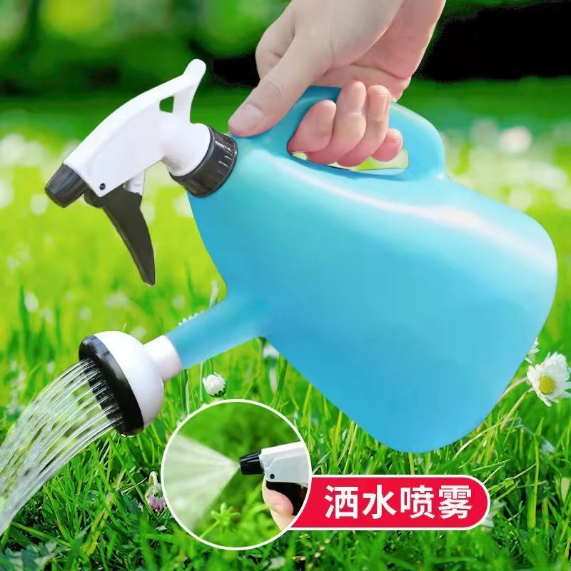 新款浇花喷壶按压市消毒水喷雾瓶洒水壶大号家用园艺盆栽养花神器