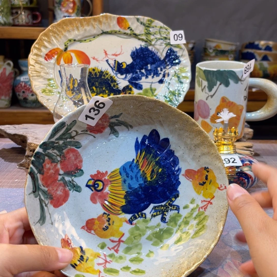 瓷片景德镇手工制作