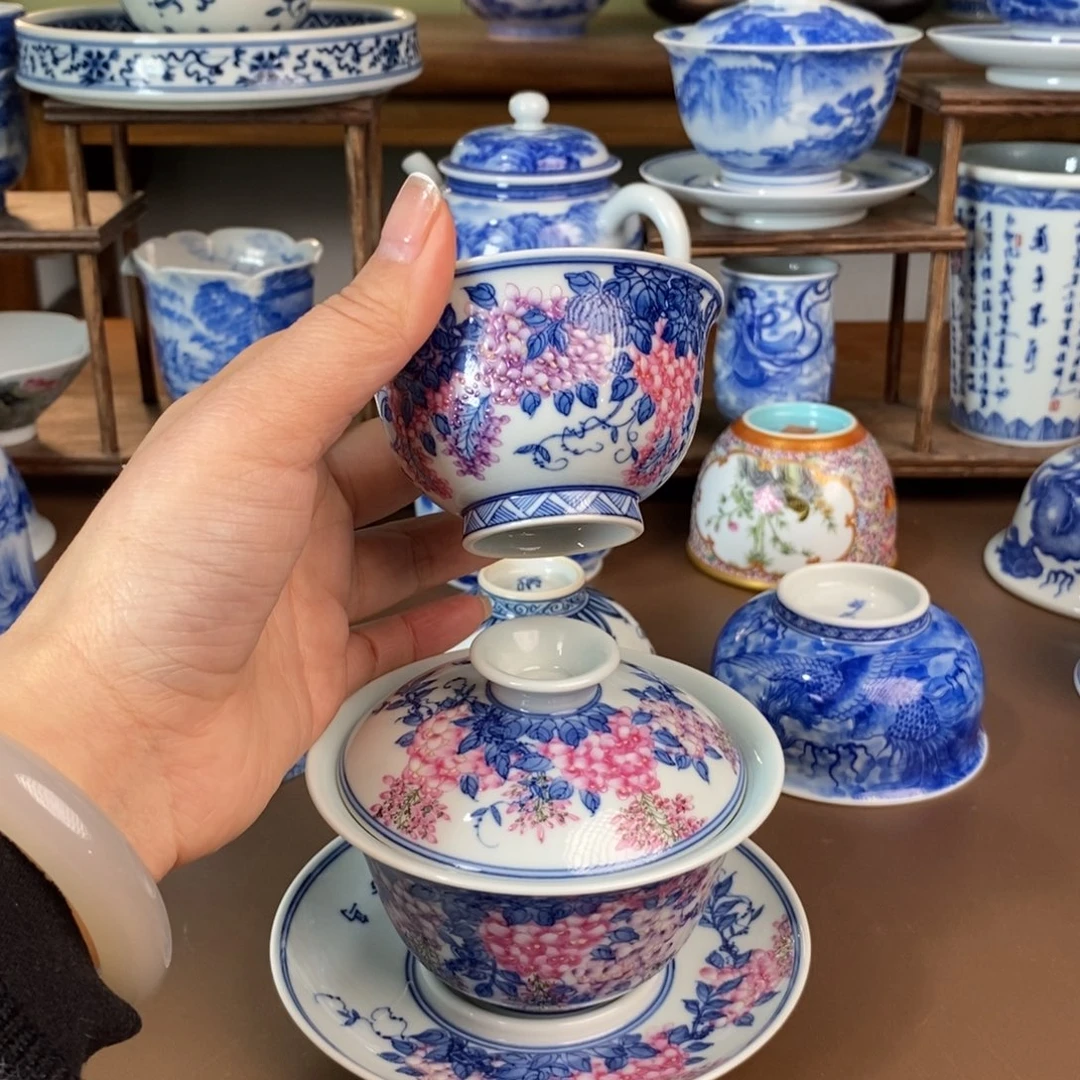 景德镇陶瓷手工手绘