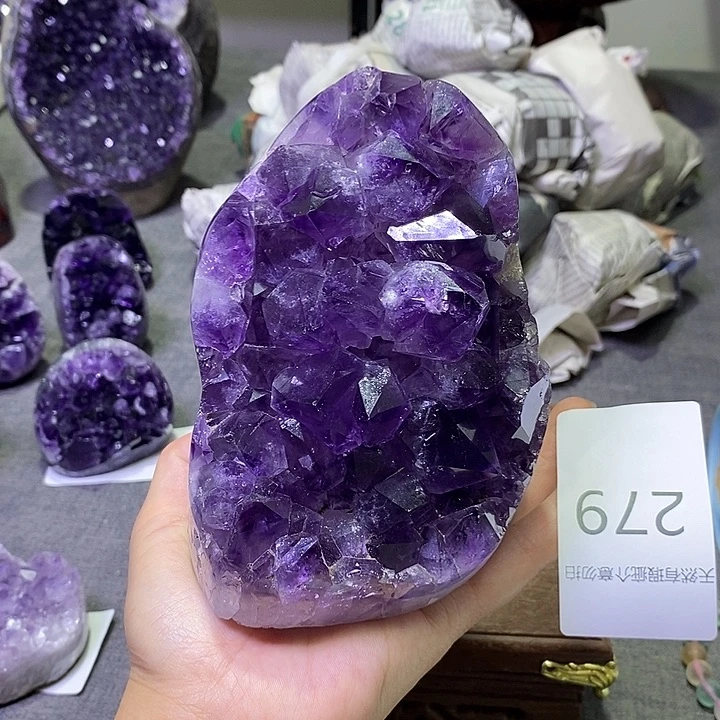 未镶嵌珠宝半成品紫晶