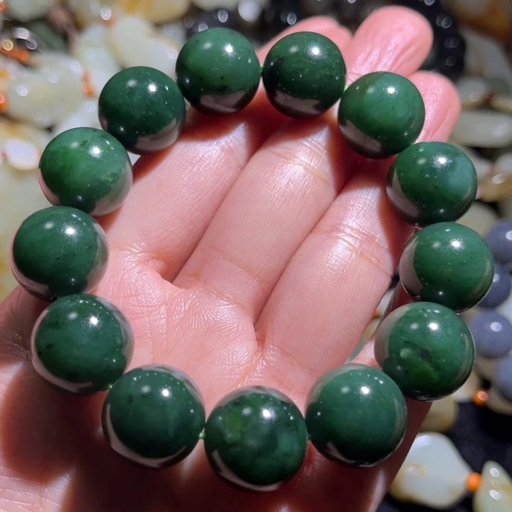 和田玉未镶嵌手串