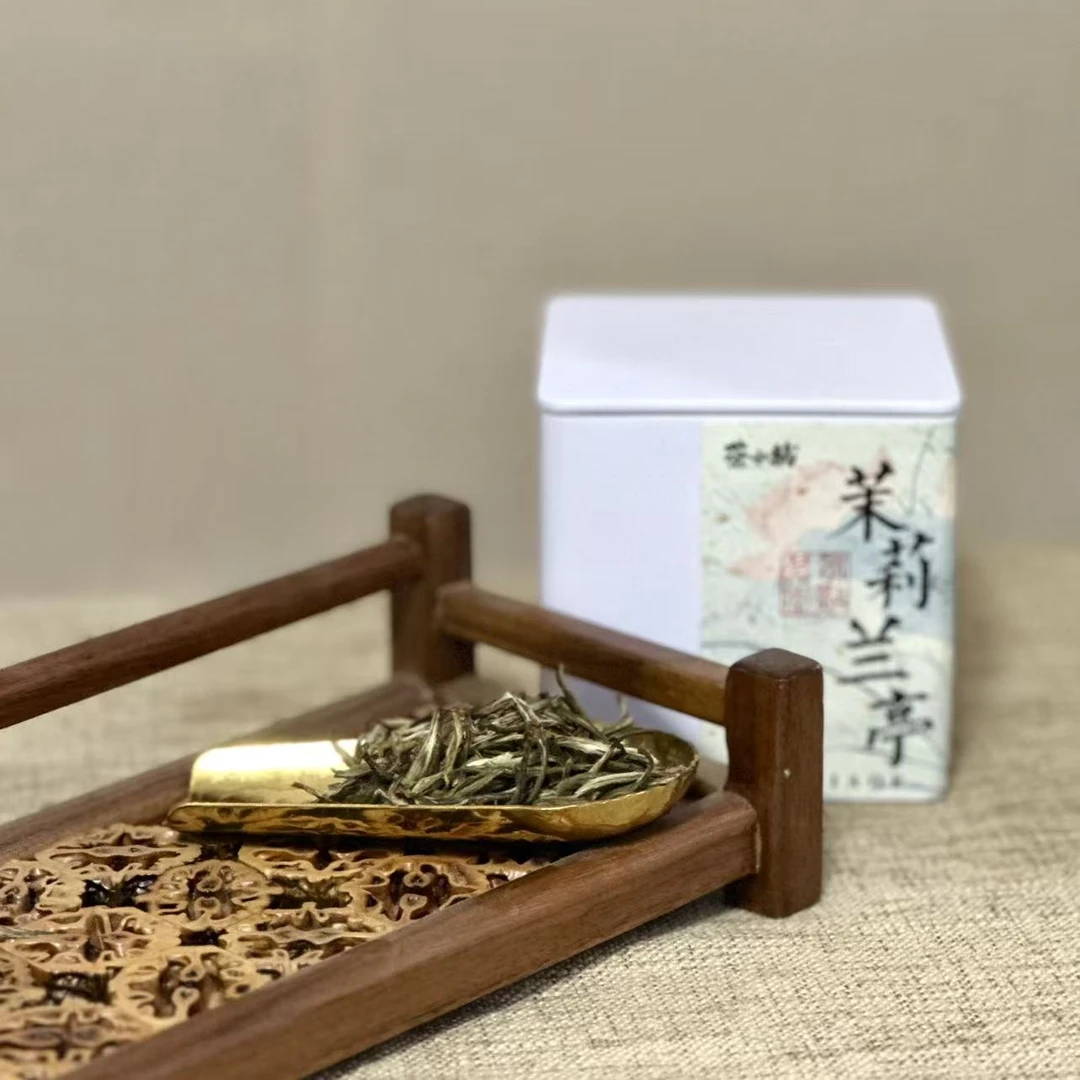 茶小鹅【茉莉兰亭 】七窨茉莉花茶70g