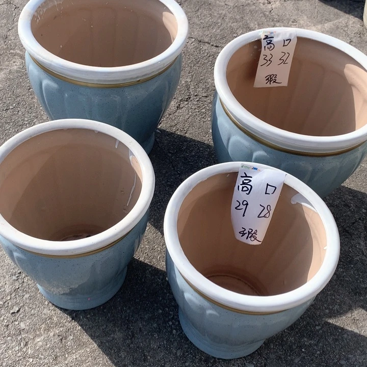 花盆陶瓷四个盆的