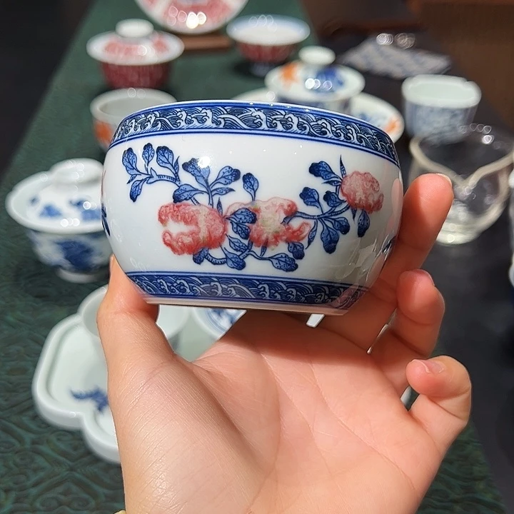 微瑕臻玉古坊原矿孔雀石釉里红