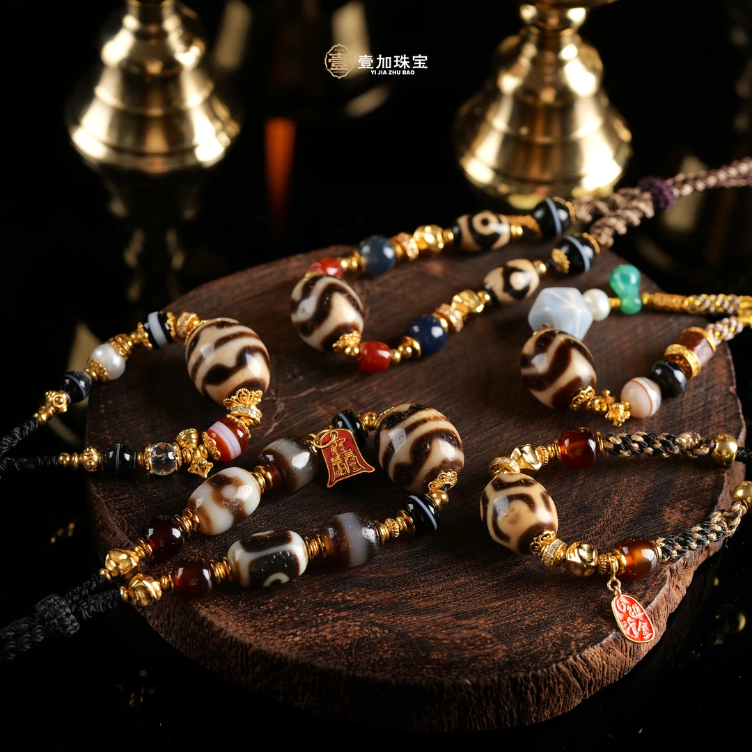 壹加小青|牙黄达洛锁骨链系列多样性发其一