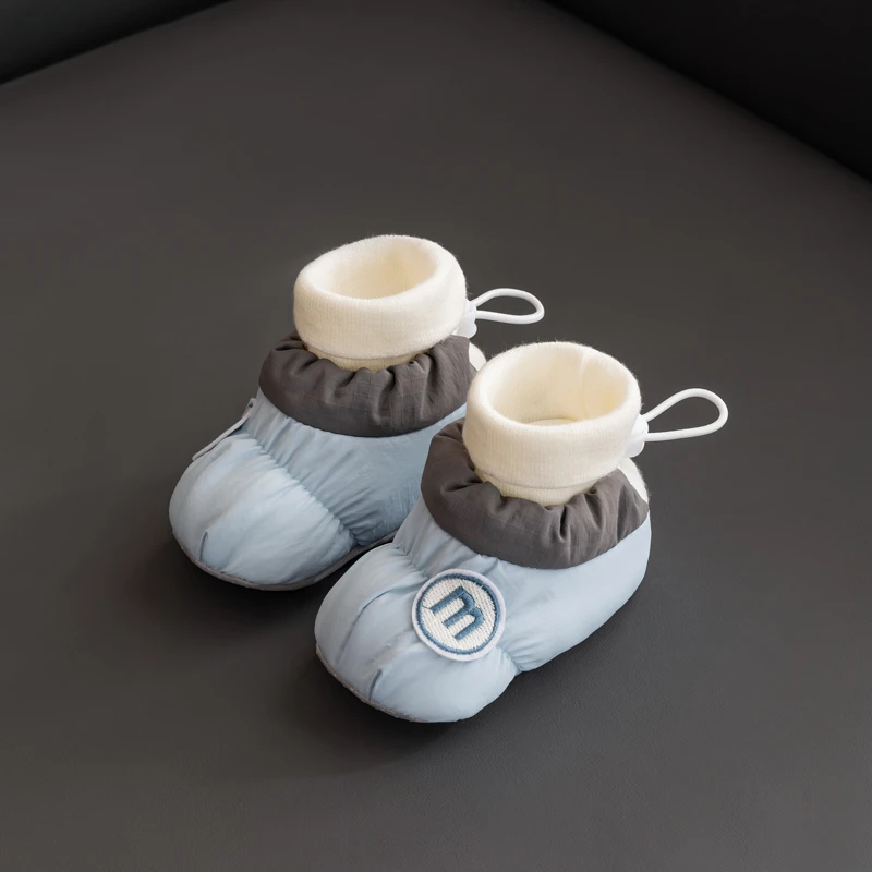 冬季婴儿棉鞋软底男女宝宝鞋袜保暖加厚加绒鞋子0-1岁12月舒适